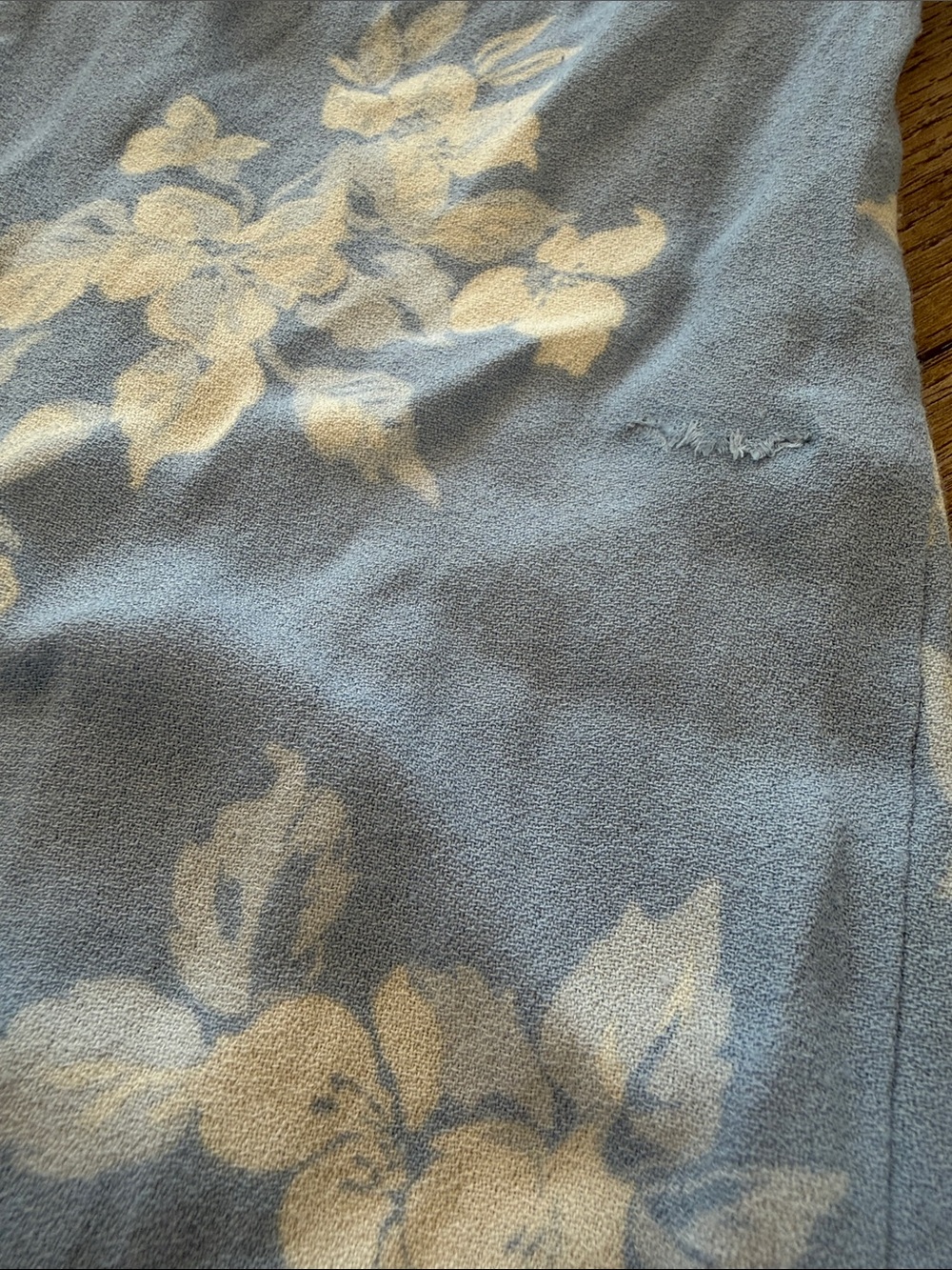 Reformation Reverie Dress Pale Blue Floral Blooms Maxi - Picture 14 of 16